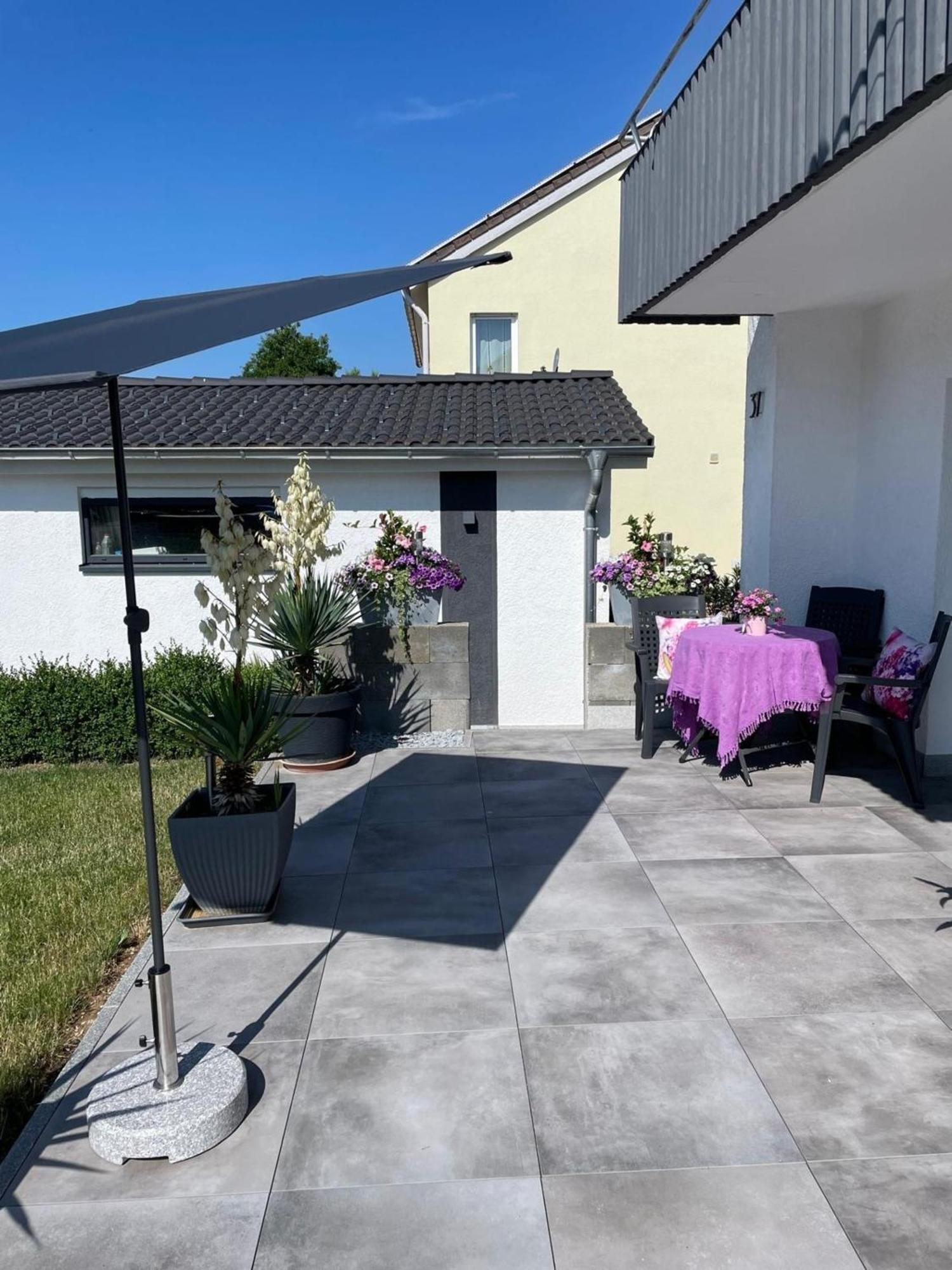 Ferienwohnung Zum Sternberg Münsingen Exterior foto